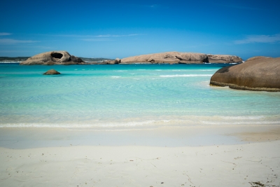 We enjoyed the stunning beaches of Esperance and Fremantle