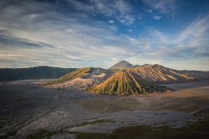 Awesome volcanoes of Mt Ijen and Mt Bromo on our way from Bali to Yogyakarta