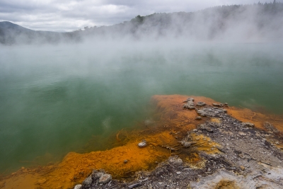 Hot pools and more geothermal activity near Rotorua